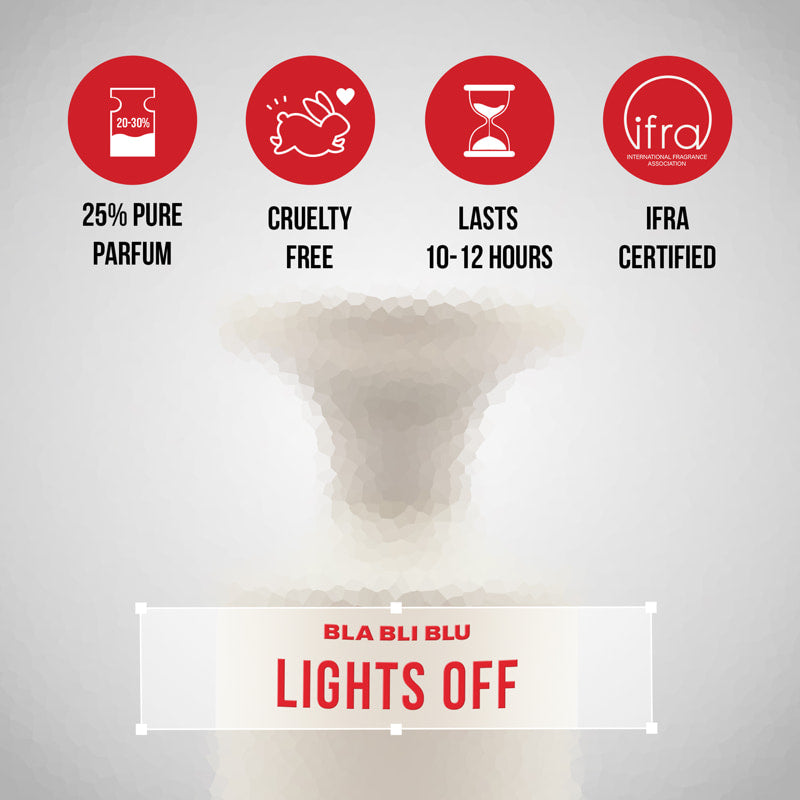 Product packaging with features highlighted on a gray background